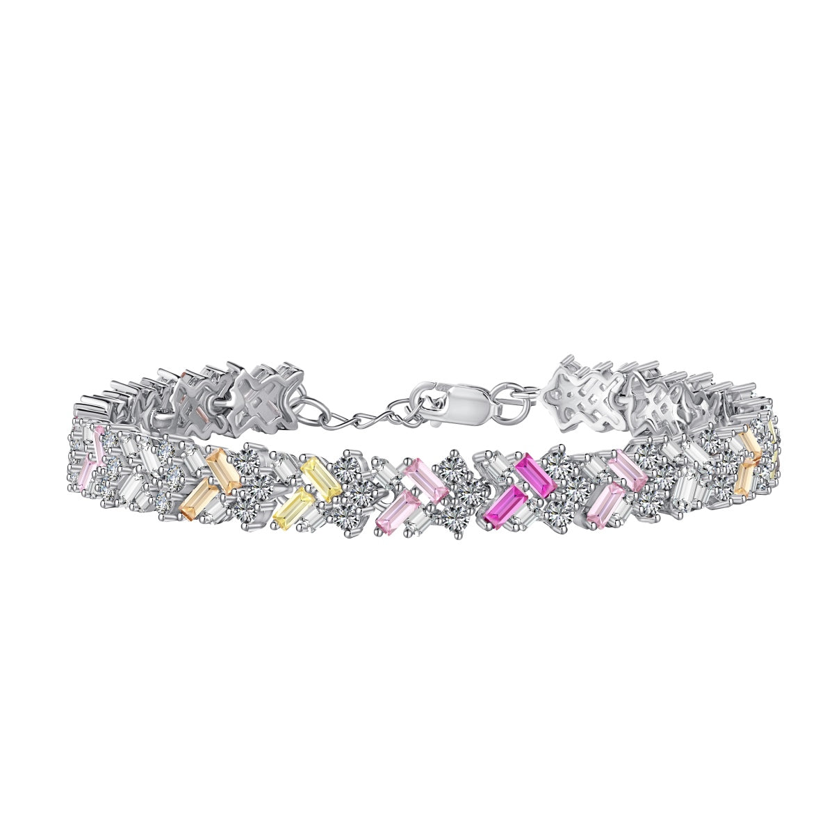 [LuckyStar]Dazzling Unique Multi Shape Daily Bracelet