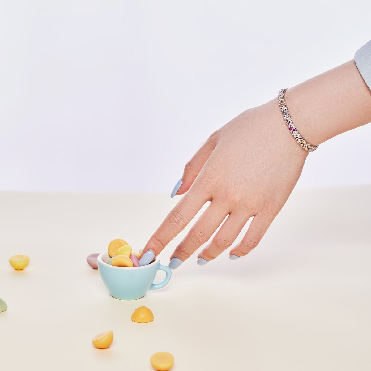 [LuckyStar]Dazzling Unique Multi Shape Daily Bracelet