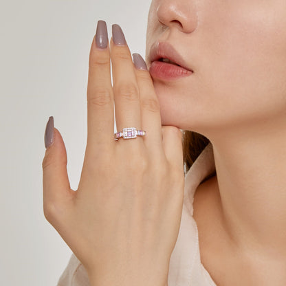 [LuckyStar]Exquisite Colorful Radiant Cut Party Ring