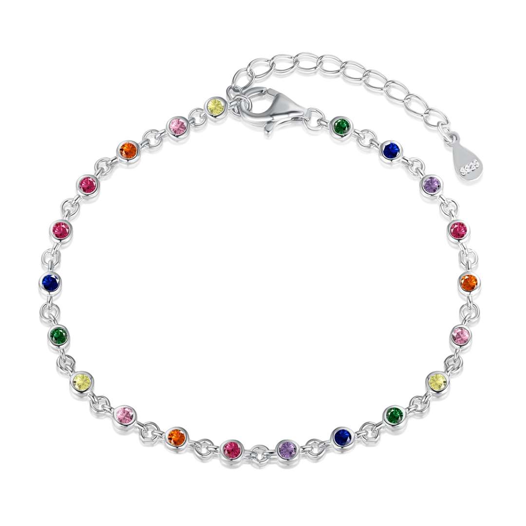 [LuckyStar]Colorful Bead Array Bracelet