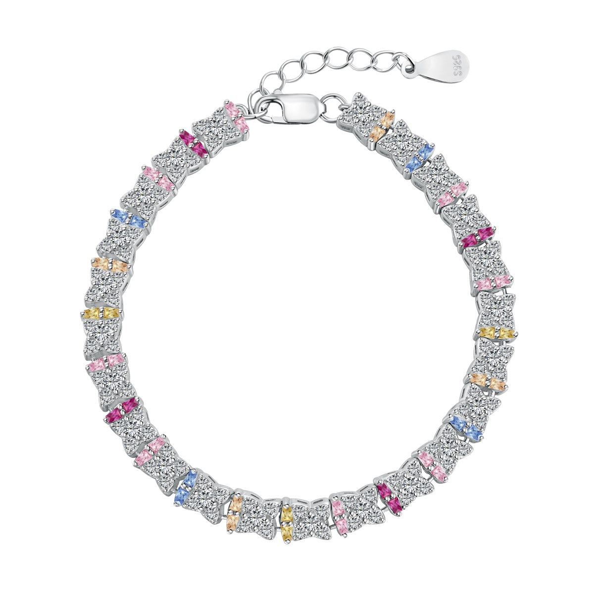 [LuckyStar]Einzigartiges buntes Armband in Blumenform für den Alltag