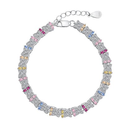 [LuckyStar]Einzigartiges buntes Armband in Blumenform für den Alltag
