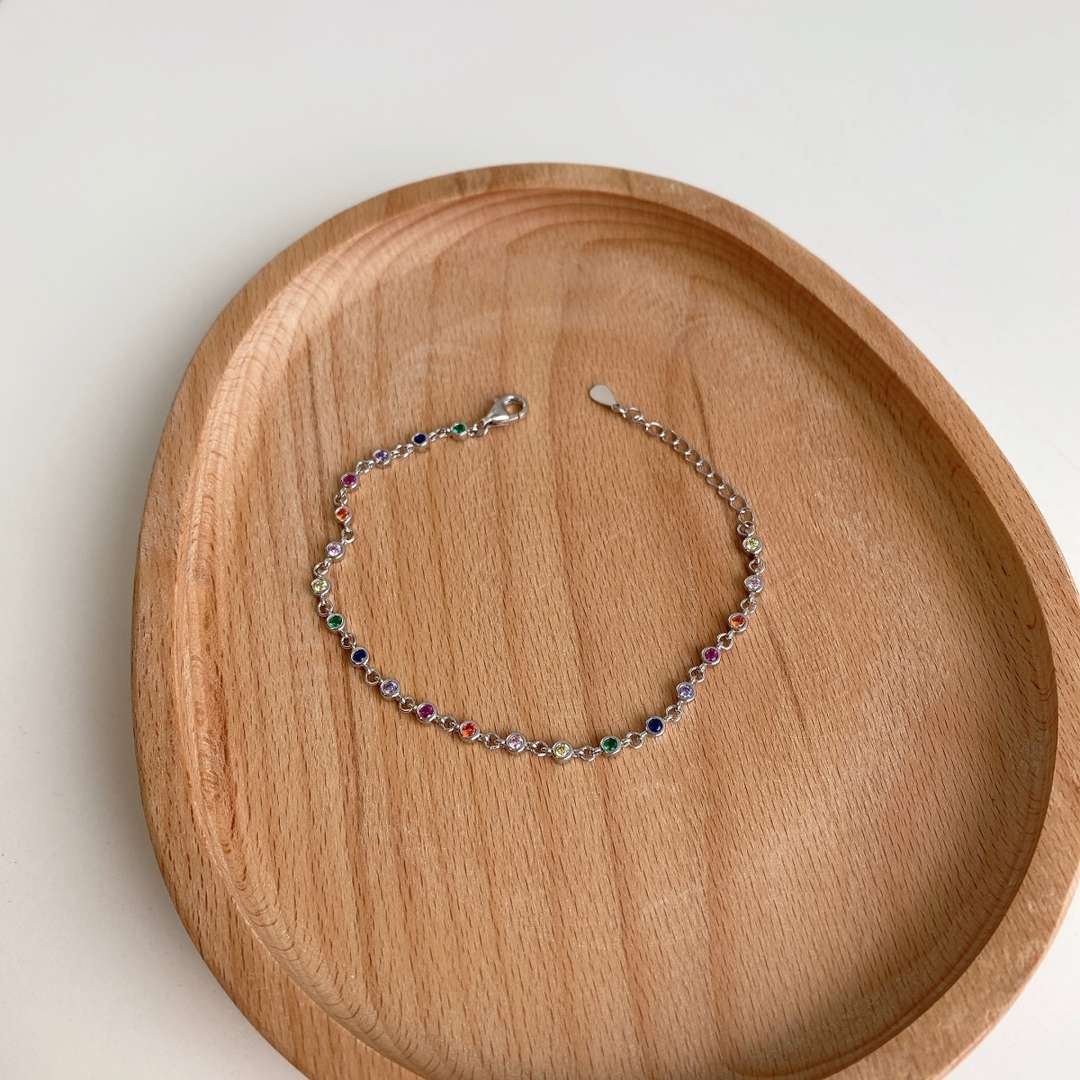 [LuckyStar]Colorful Bead Array Bracelet