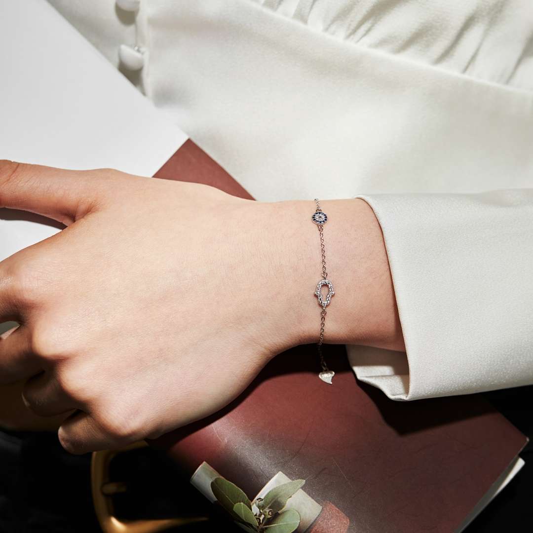 [LuckyStar]Gost Shape & Round Shape Necklace